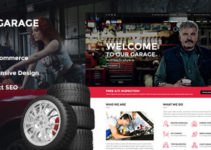 Automotive WordPress Theme - Garage