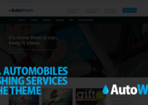 AutoWash - Car | Automobiles Washing WordPress Theme