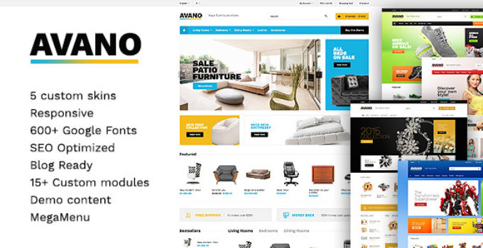Avano - Multipurpose WooCommerce Theme