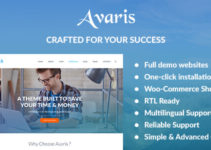 Avaris - Responsive WordPress Multipurpose Theme