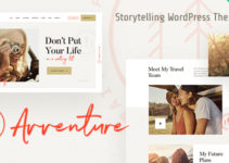 Avventure | Personal Travel & Lifestyle Blog WordPress Theme