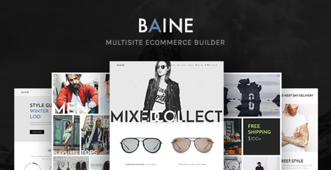 Baine | Responsive Multipurpose WooCommerce Theme