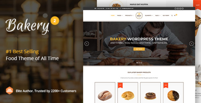 Bakery | WordPress Bakery, Cakery & Food Theme