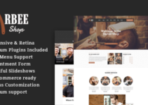 Barbee | Responsive Barber Shop & Hair Salon WordPress Theme