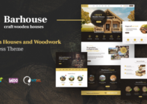 Barhouse - Wooden House Construction and Woodworks WordPress Theme