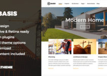 Basis - Construction Business WordPress Theme