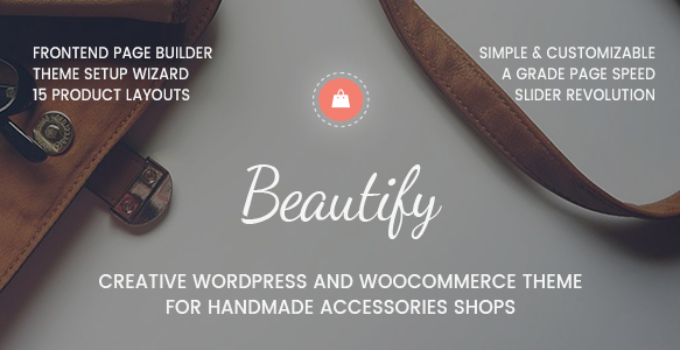 Beautify - WooCommerce Theme for Creative eCommerce