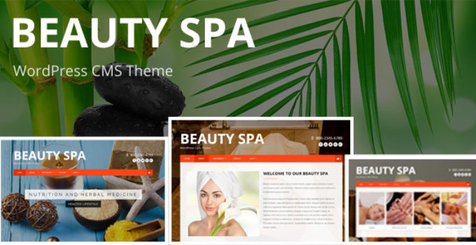 Beauty SPA - Creative WordPress CMS Theme