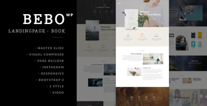 BEBO - Book/eBook/ISSUE + Author Landing Page