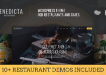 Benedicta - Restaurant & Food WordPress Theme