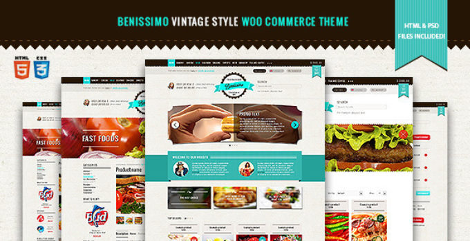 Benissimo — Vintage Style WooCommerce Theme