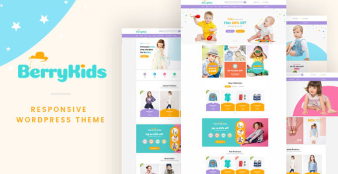 BerryKid - Baby Store WooCommerce WordPress Theme