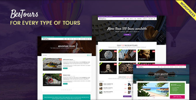 BESTOURS - Travel Multipurpose WordPress Theme