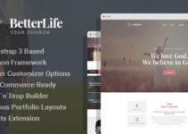 BetterLife - Church & Religious WordPress theme