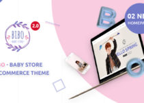 Bibo Baby Store & Kids Shop WooCommerce WordPress Theme
