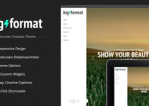 BigFormat - Responsive Fullscreen Wordpress Theme