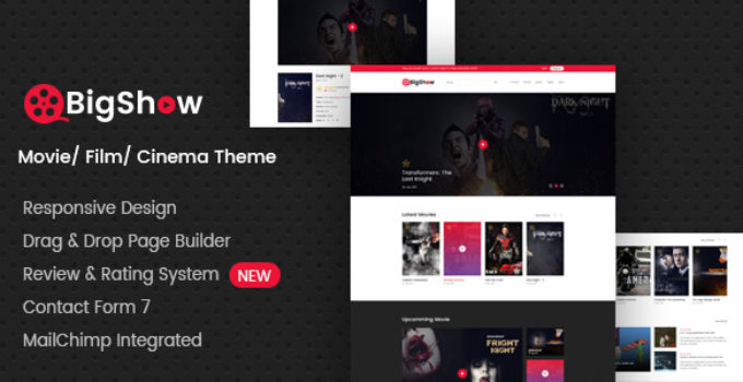 BigShow - WordPress Cinema & Movie Theme