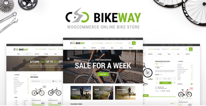 Bikeway - Sport Shop WooCommerce Theme