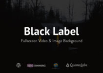 Black Label - Fullscreen Video & Image Background