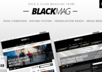 BLACKMAG - Bold & Clean Magazine Theme