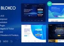 Blokco - ICO, Cryptocurrency & Consulting Business WordPress Theme