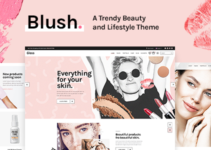Blush - A Trendy Beauty and Lifestyle Theme