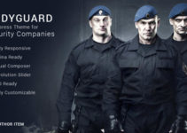 Bodyguard - Security and CCTV WP Theme