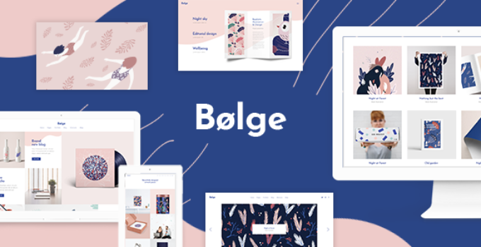Bolge - Creative Portfolio for Designers and Artists