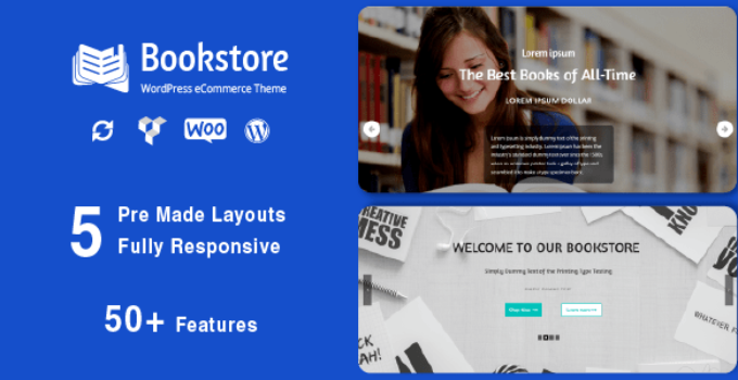 Book Store - Responsive WooCommerce Theme
