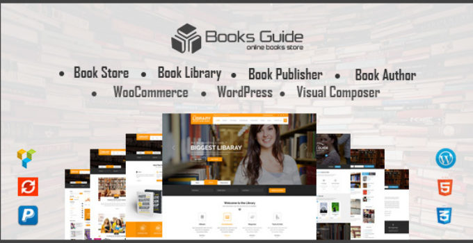 Book Store WordPress Theme - Book Store WP