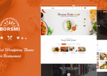 Borsmi - Pro WordPress Restaurant Theme