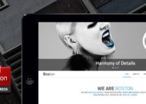 Boston - Corporate Parallax WordPress Theme