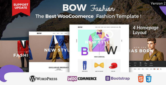 Bow - Responsive Wordpress Woocommerce Theme