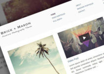 Brick + Mason: Premium Photography and Blog Theme