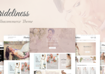 Brideliness - Wedding Shop WordPress WooCommerce Theme