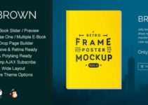 Brown - Responsive WordPress Theme for eBook