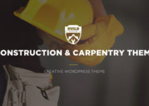 Build - Construction & Carpentry WordPress Theme