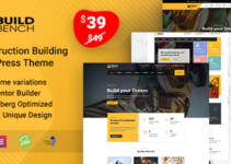 Buildbench - Construction Building WordPress Theme