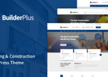 BuilderPlus - Building & Construction WordPress Theme