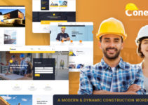 Building Conebrick – Building Construction Factory WordPress Theme