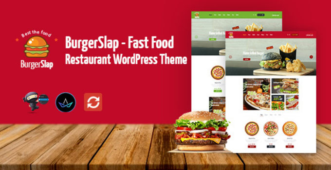 Burger Slap - Fast Food Restaurant WordPress Theme