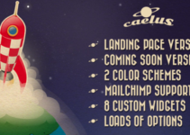 Caelus - App Landing & Coming Soon WP Theme