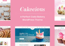 Cakecious - Cake Bakery Food WordPress Theme