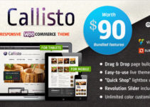 Callisto WooCommerce — Premium Responsive Theme
