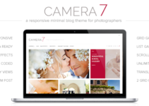 Camera 7 - Minimal Photography WordPress Theme