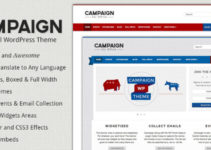 Campaign - Political WordPress Theme