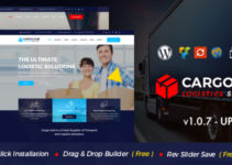 Cargo HUB - Transport WordPress Theme for Transportation, Logistics and Shipping Companies