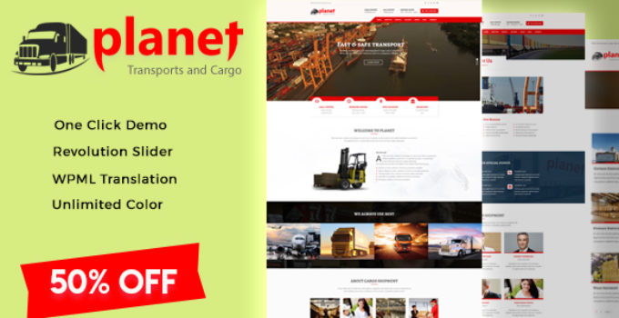 Cargo - Transport Cargo Logistic WordPress/Cargo WordPress