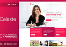 Celeste - Life Coach and Therapist WordPress Theme