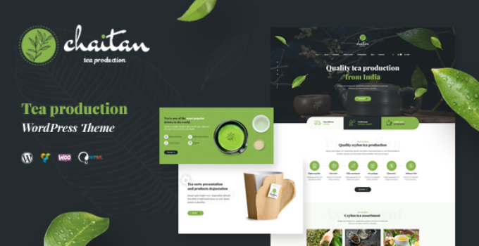 Chaitan - Tea Production Company and Tea Store WordPress Theme